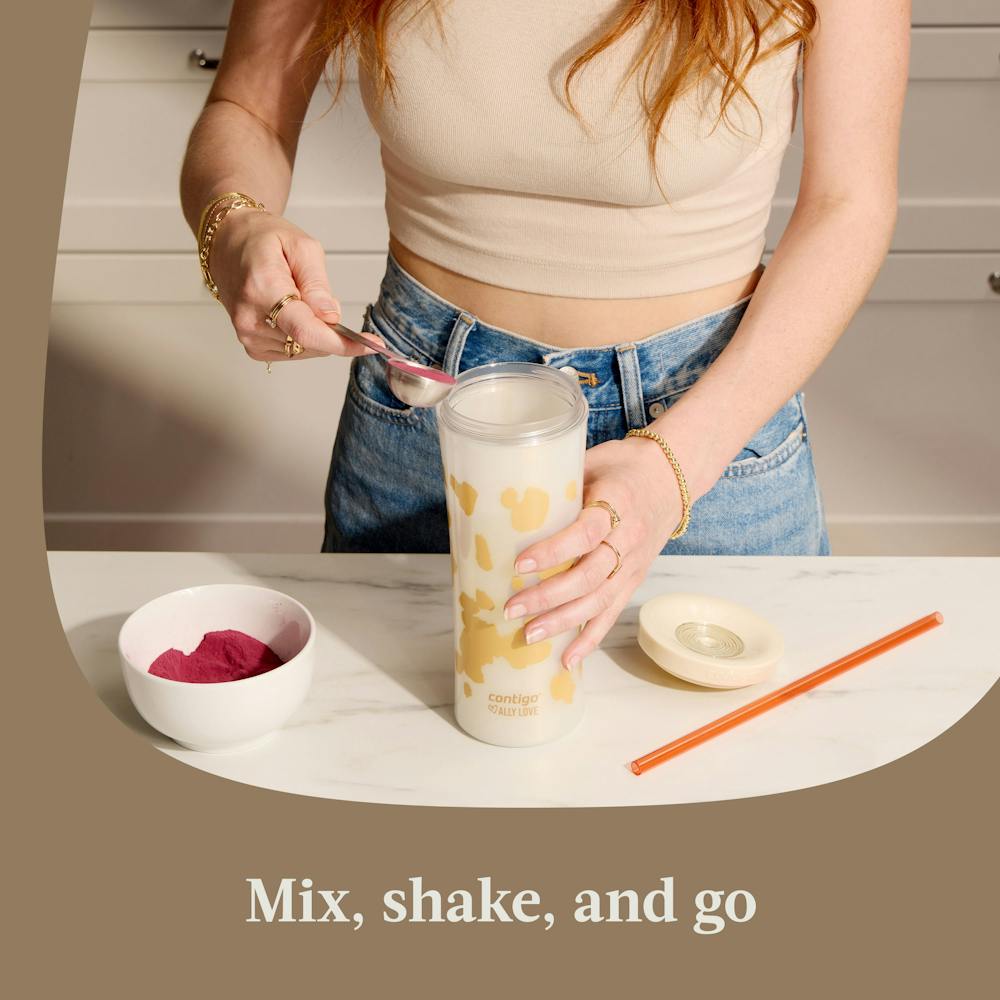 Contigo® x Ally Love Streeterville AUTOCLOSE® Shake & Go® Tumbler, 20oz - Violet