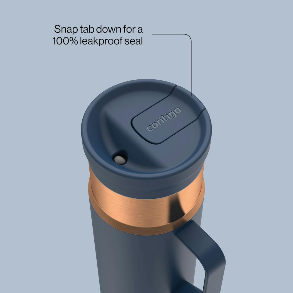 20 oz SnapSeal™ Bottle w/Handle - Abyss Bronze