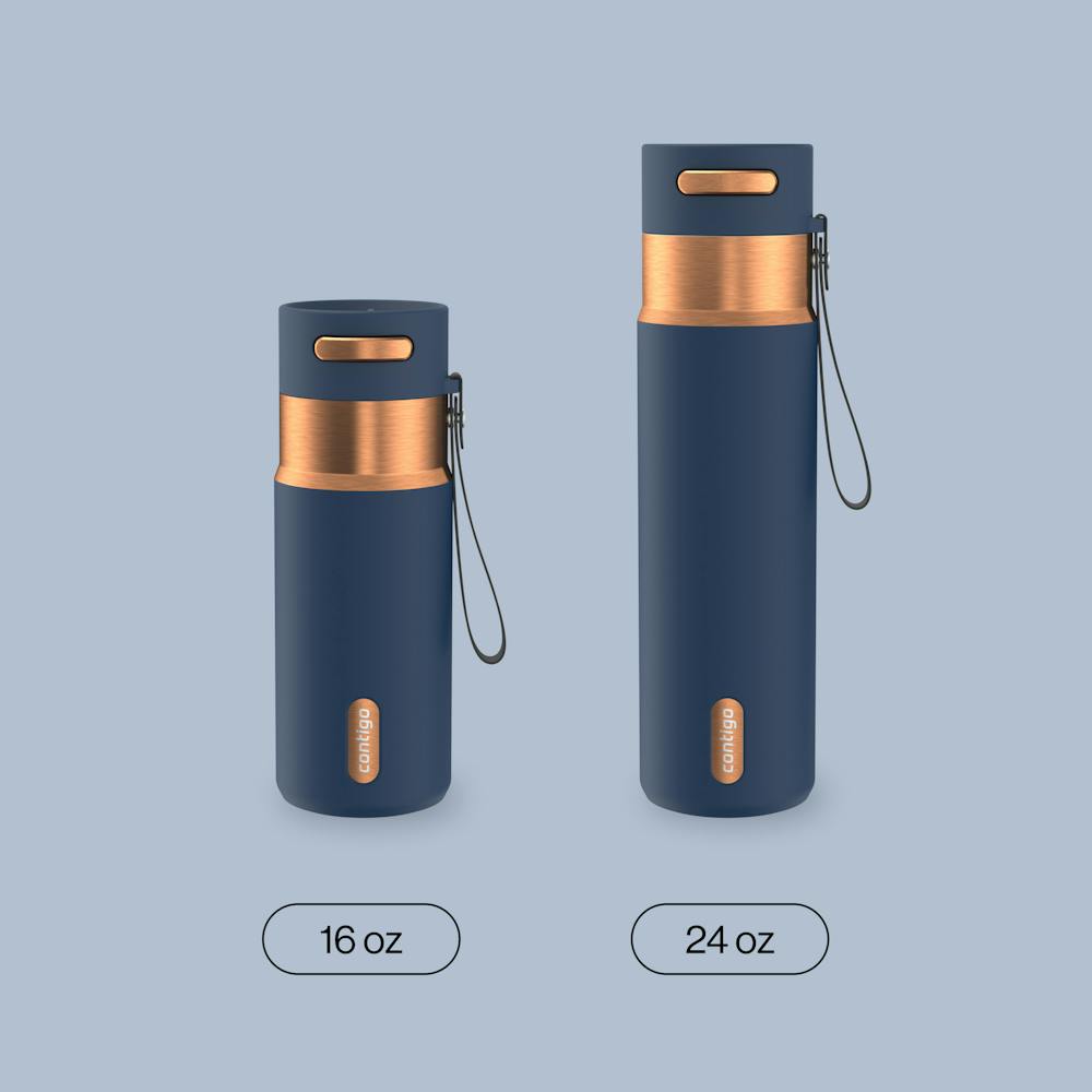 24 oz AutoSeal® Bottle - Abyss Bronze